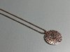 ballchain rosegold plated with ornament