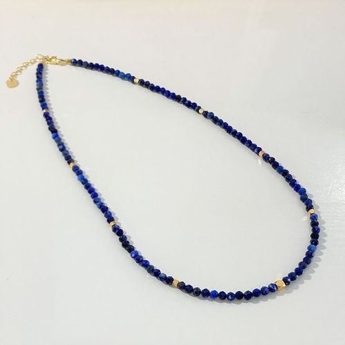 semistone necklace lapis lazuli